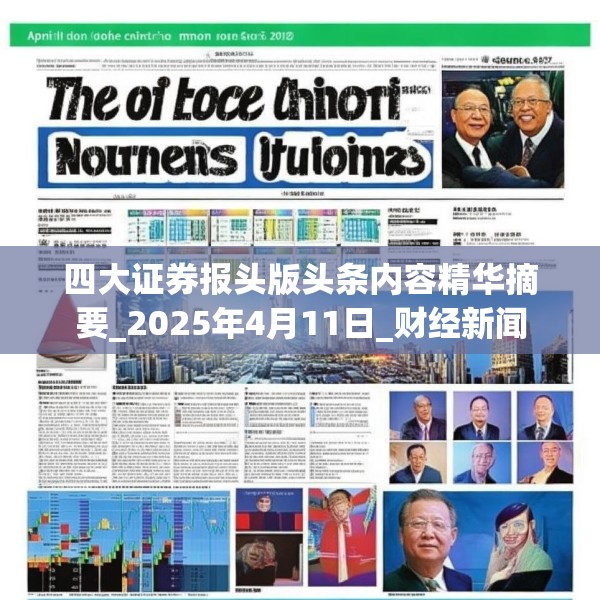 四大证券报头版头条内容精华摘要_2025年4月11日_财经新闻