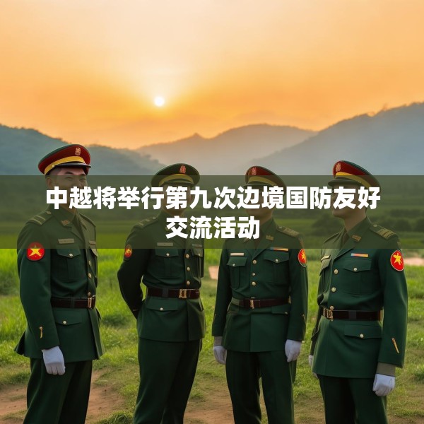 中越将举行第九次边境国防友好交流活动
