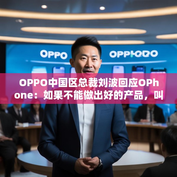 OPPO中国区总裁刘波回应OPhone：如果不能做出好的产品，叫什么都没有用