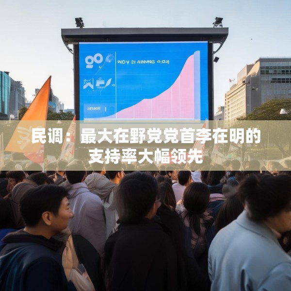 民调：最大在野党党首李在明的支持率大幅领先