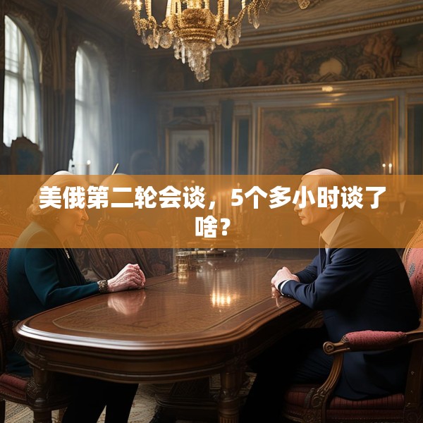 美俄第二轮会谈，5个多小时谈了啥？
