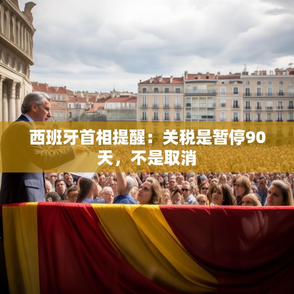 西班牙首相提醒：关税是暂停90天，不是取消
