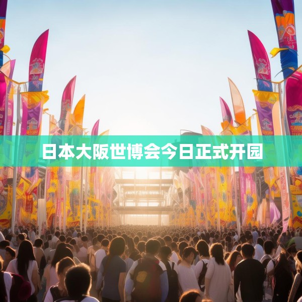 日本大阪世博会今日正式开园