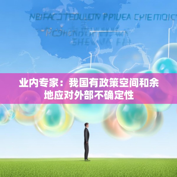 业内专家：我国有政策空间和余地应对外部不确定性