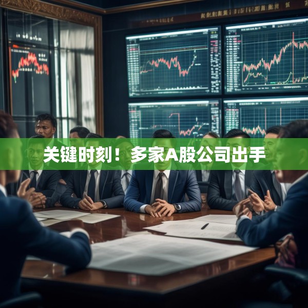 关键时刻！多家A股公司出手