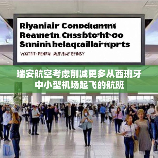 瑞安航空考虑削减更多从西班牙中小型机场起飞的航班