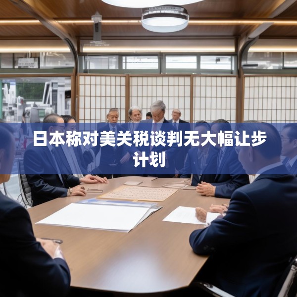 日本称对美关税谈判无大幅让步计划