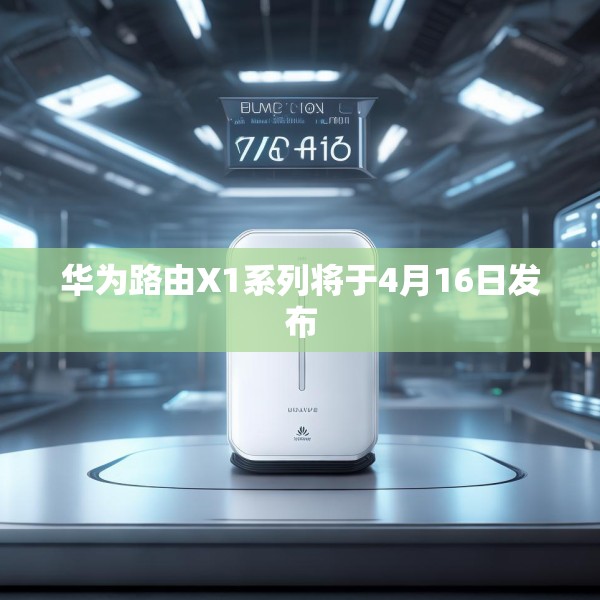 华为路由X1系列将于4月16日发布