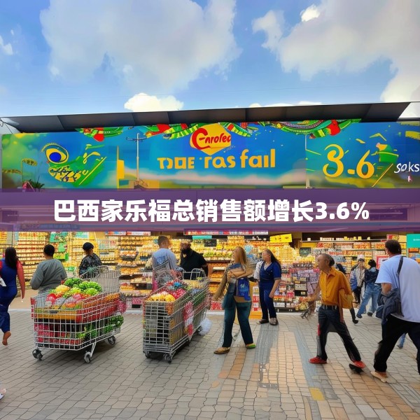 巴西家乐福总销售额增长3.6%