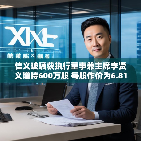 信义玻璃获执行董事兼主席李贤义增持600万股 每股作价为6.8148港元