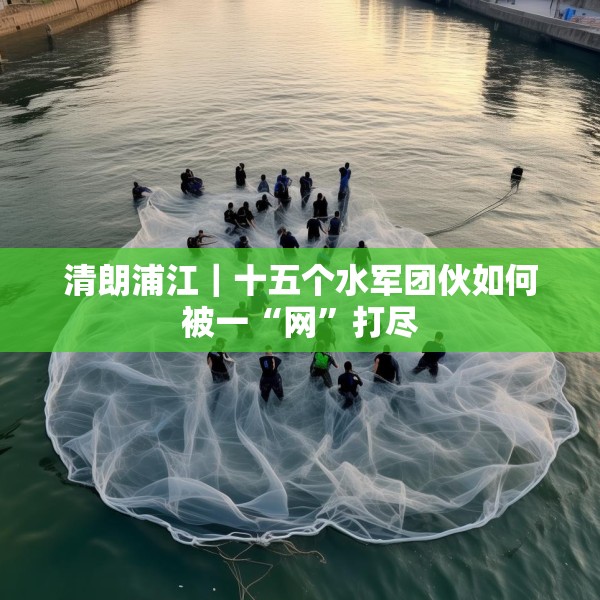 清朗浦江｜十五个水军团伙如何被一“网”打尽