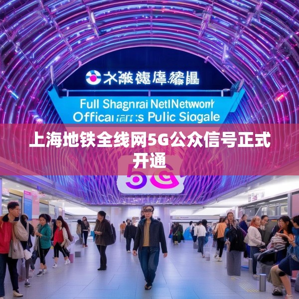 上海地铁全线网5G公众信号正式开通