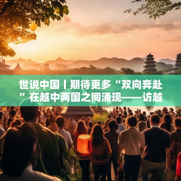 世说中国丨期待更多“双向奔赴”在越中两国之间涌现——访越中友好协会副主席阮荣光
