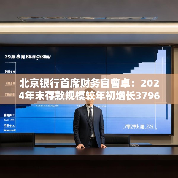北京银行首席财务官曹卓：2024年末存款规模较年初增长3796亿元 增量超过了十家股份制银行