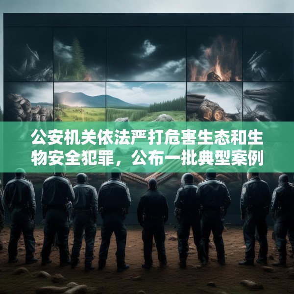 公安机关依法严打危害生态和生物安全犯罪，公布一批典型案例