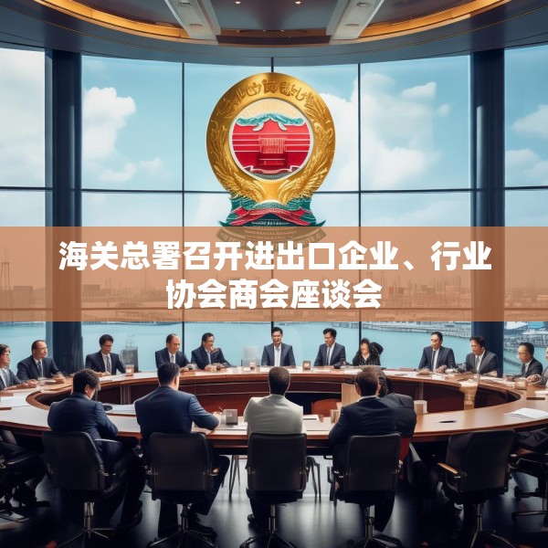 海关总署召开进出口企业、行业协会商会座谈会