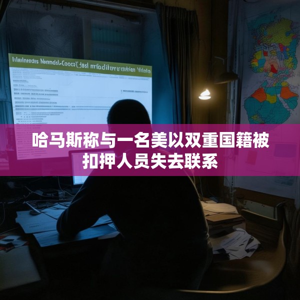哈马斯称与一名美以双重国籍被扣押人员失去联系