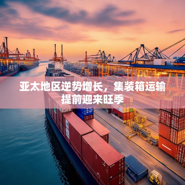 亚太地区逆势增长，集装箱运输提前迎来旺季
