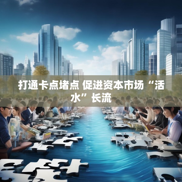 打通卡点堵点 促进资本市场“活水”长流