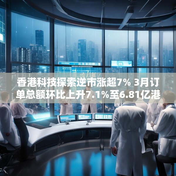 香港科技探索逆市涨超7% 3月订单总额环比上升7.1%至6.81亿港元