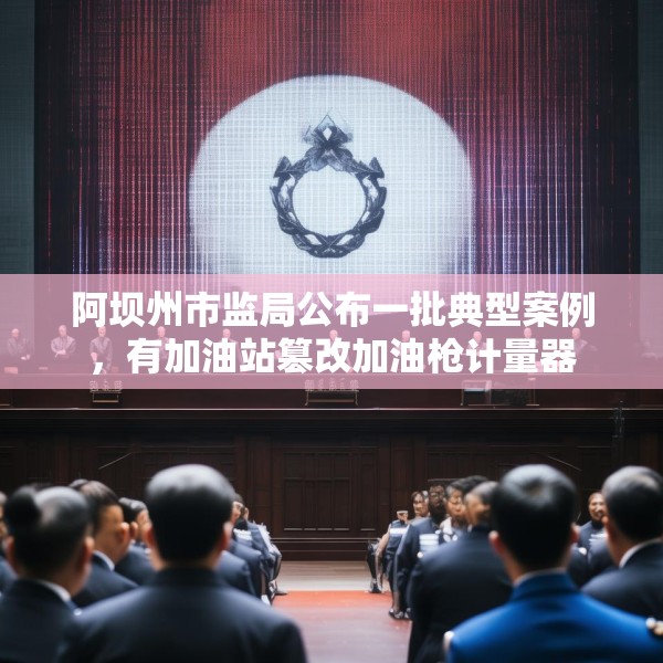 阿坝州市监局公布一批典型案例，有加油站篡改加油枪计量器