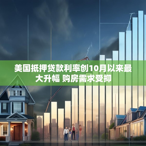 美国抵押贷款利率创10月以来最大升幅 购房需求受抑