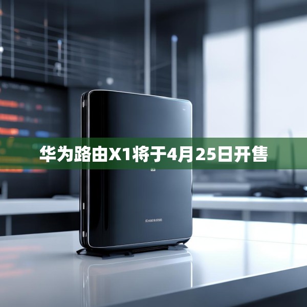 华为路由X1将于4月25日开售