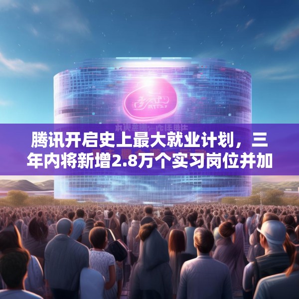 腾讯开启史上最大就业计划，三年内将新增2.8万个实习岗位并加大转化录用