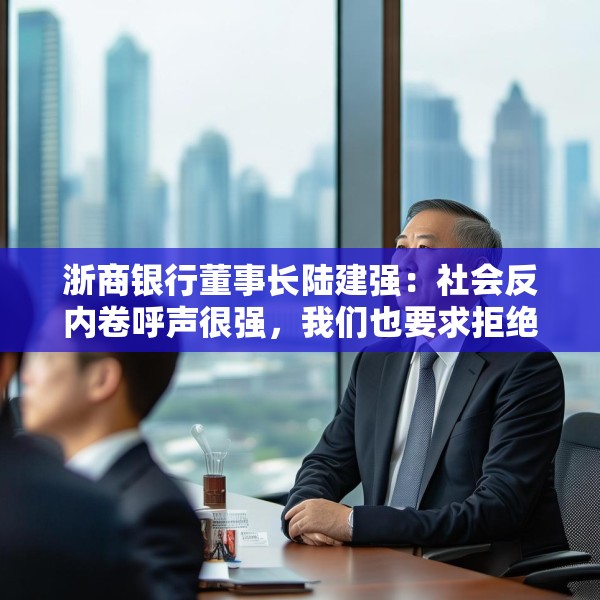 浙商银行董事长陆建强：社会反内卷呼声很强，我们也要求拒绝无效加班