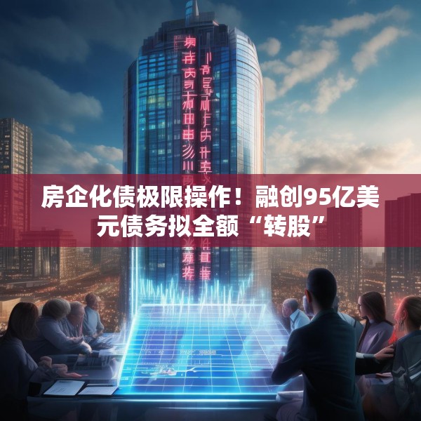 房企化债极限操作！融创95亿美元债务拟全额“转股”