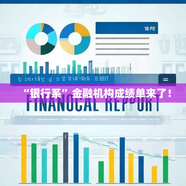 “银行系”金融机构成绩单来了！