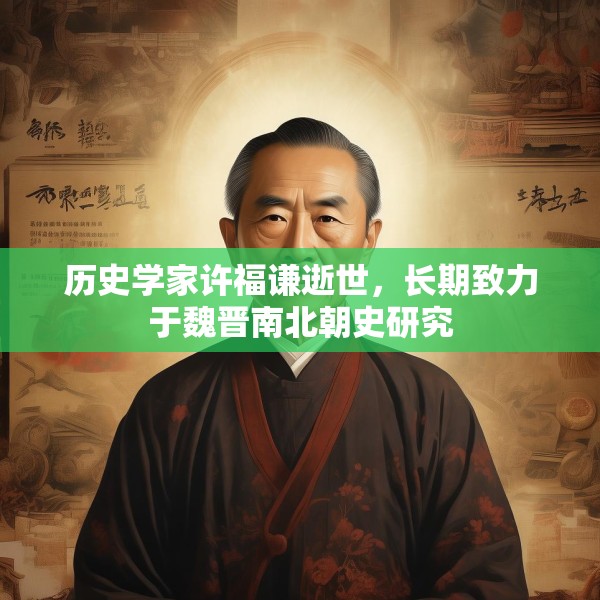 历史学家许福谦逝世，长期致力于魏晋南北朝史研究