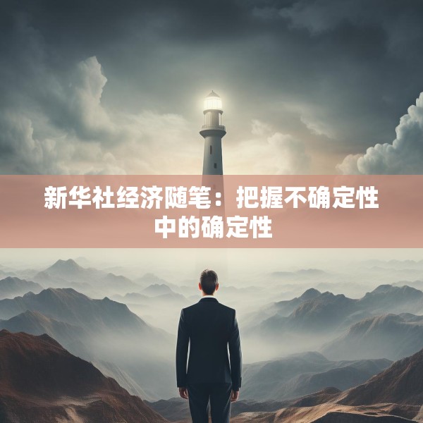 新华社经济随笔：把握不确定性中的确定性