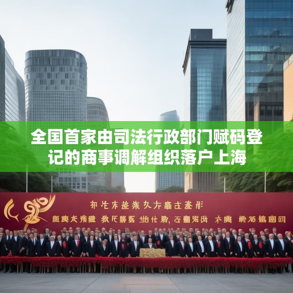 全国首家由司法行政部门赋码登记的商事调解组织落户上海