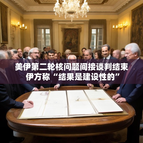 美伊第二轮核问题间接谈判结束 伊方称“结果是建设性的”