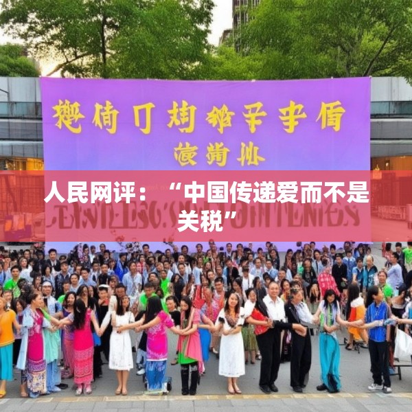人民网评：“中国传递爱而不是关税”
