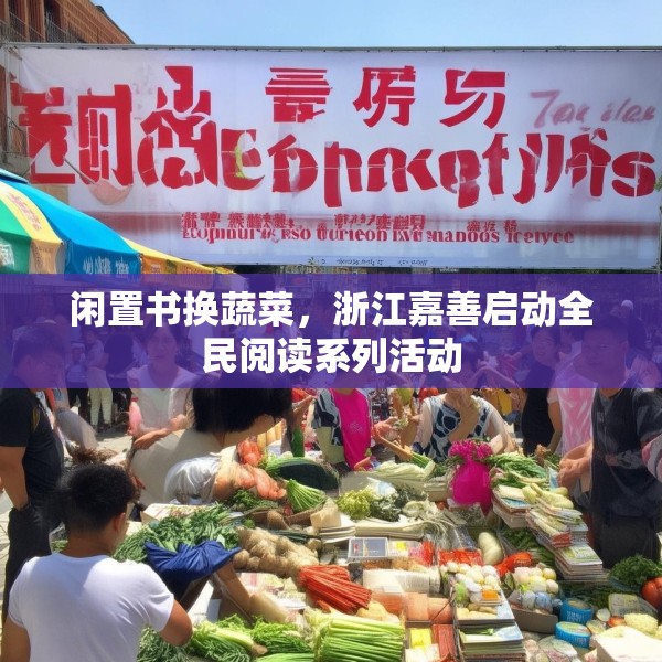 闲置书换蔬菜，浙江嘉善启动全民阅读系列活动