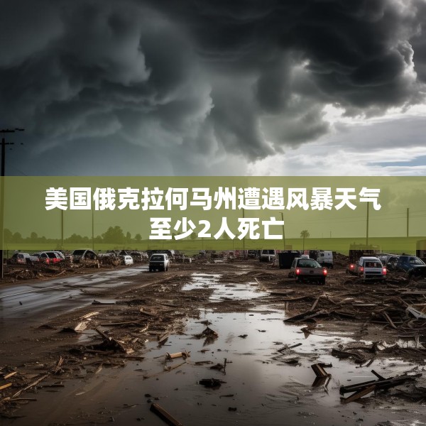 美国俄克拉何马州遭遇风暴天气 至少2人死亡