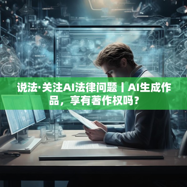 说法·关注AI法律问题丨AI生成作品，享有著作权吗？