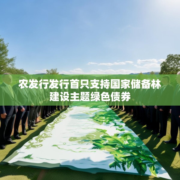 农发行发行首只支持国家储备林建设主题绿色债券