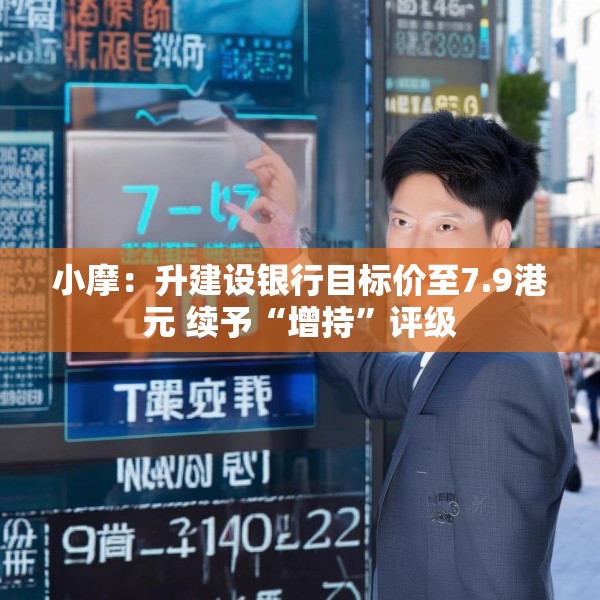 小摩：升建设银行目标价至7.9港元 续予“增持”评级