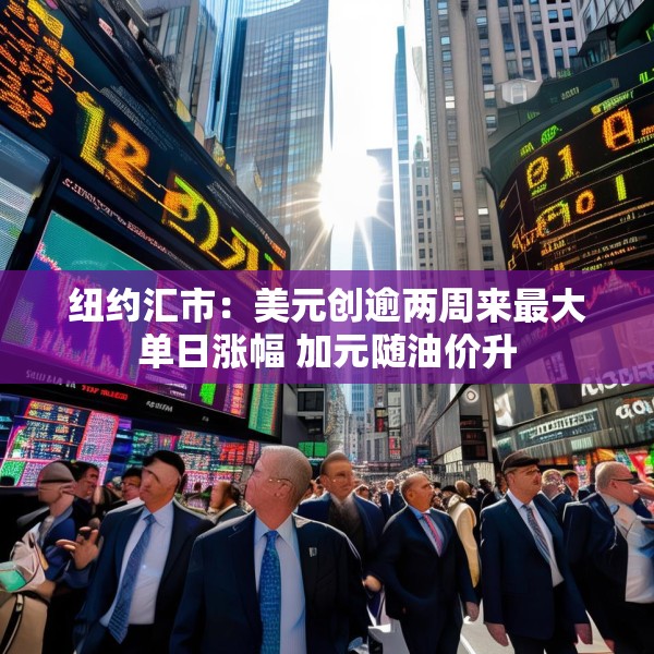 纽约汇市：美元创逾两周来最大单日涨幅 加元随油价升
