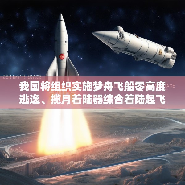 我国将组织实施梦舟飞船零高度逃逸、揽月着陆器综合着陆起飞验证等试验