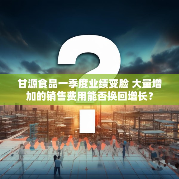 甘源食品一季度业绩变脸 大量增加的销售费用能否换回增长？