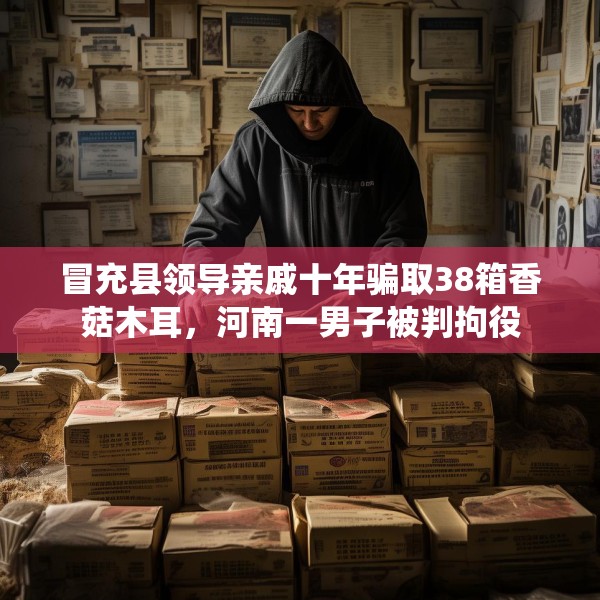 冒充县领导亲戚十年骗取38箱香菇木耳，河南一男子被判拘役