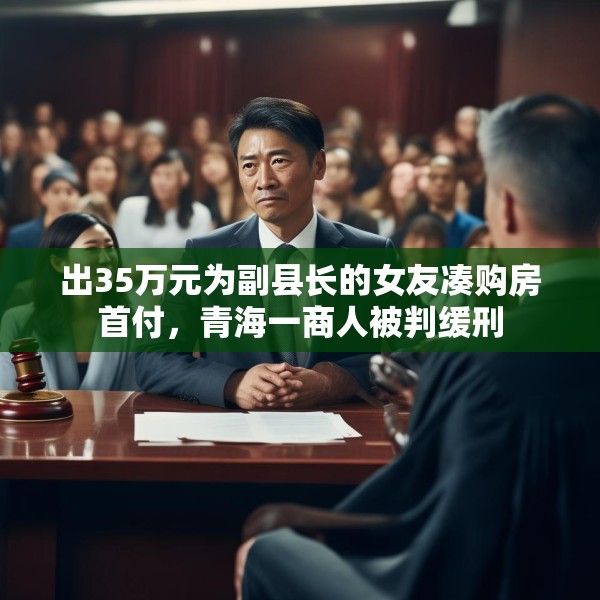 出35万元为副县长的女友凑购房首付，青海一商人被判缓刑