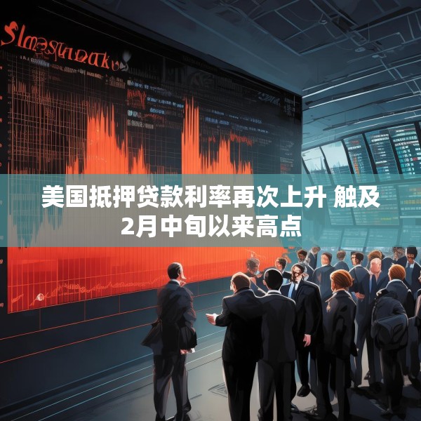 美国抵押贷款利率再次上升 触及2月中旬以来高点