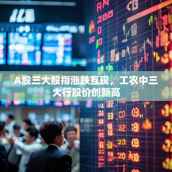 A股三大股指涨跌互现，工农中三大行股价创新高