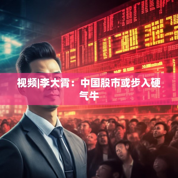 视频|李大霄：中国股市或步入硬气牛