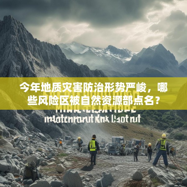 今年地质灾害防治形势严峻，哪些风险区被自然资源部点名？